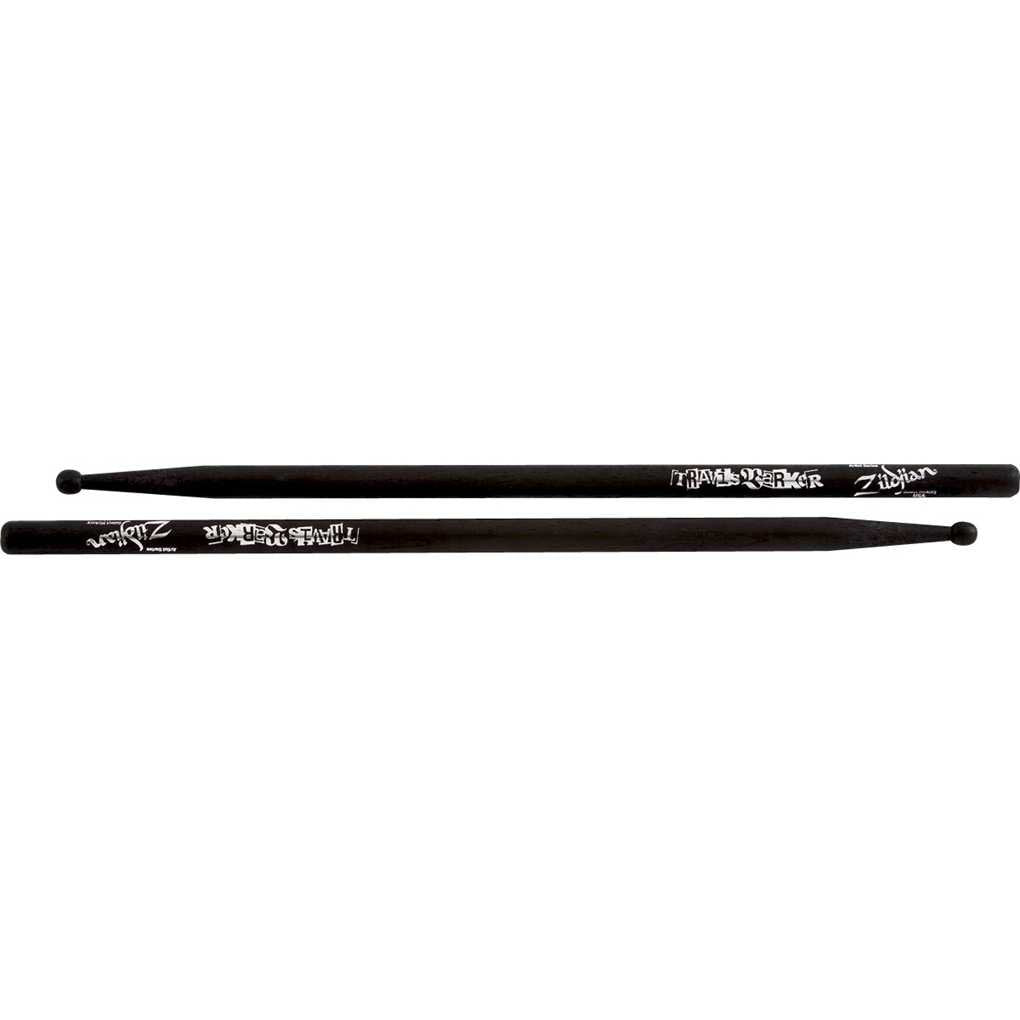 Avedis Zildjian Company Travis Barker Artist Series Drumsticks   Black